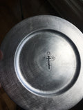 Lacquered Silver Cross Tray
